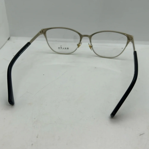 Ralph Lauren™ RA6055 Eyeglasses Frames Case RXable 9452 Black Gold NWT - Picture 5 of 8